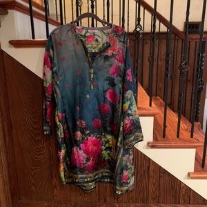 Johnny Was dress or longer top.